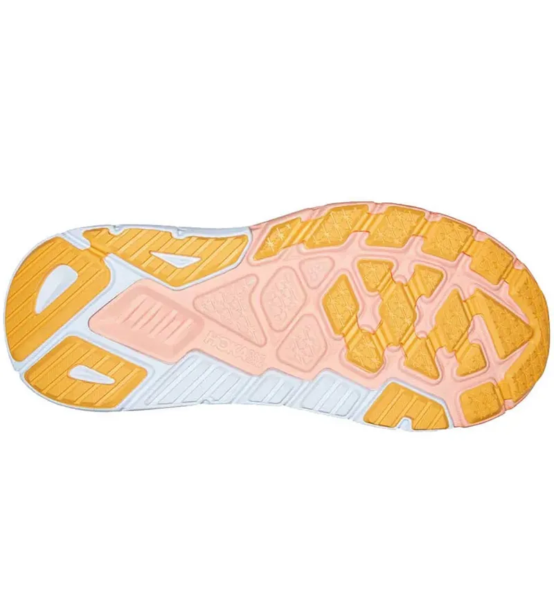 Hoka One One Women's Arahi 6 Running Shoes Sun Baked/Shell Coral-6